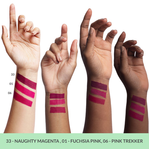 Disguise Matte Liquid Lip Cream Naughty Magenta 33