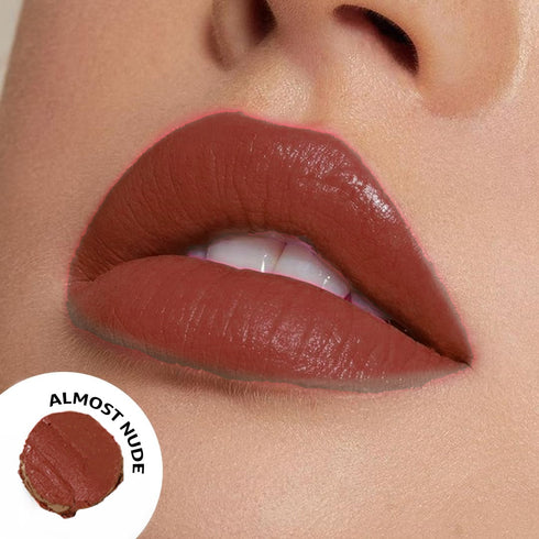 Soku Cosmetic Censored !! Creamy Matte Lipstick - Almost Nude