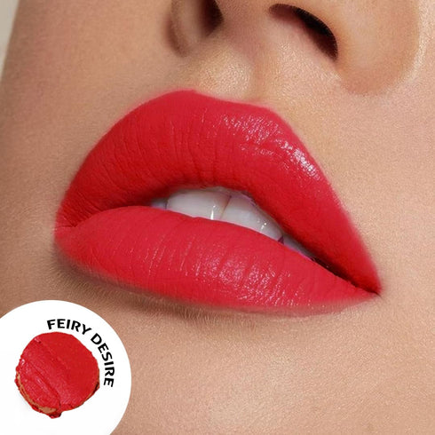 Soku Cosmetic Censored !! Creamy Matte Lipstick - Fiery Desire