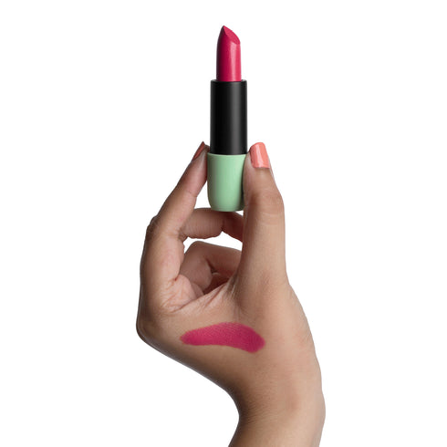 Disguise Satin Matte Lipstick Pink Trekker 06