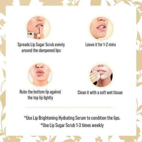 Keya Seth Aromatherapy Lip Sugar Scrub with Shea Butter