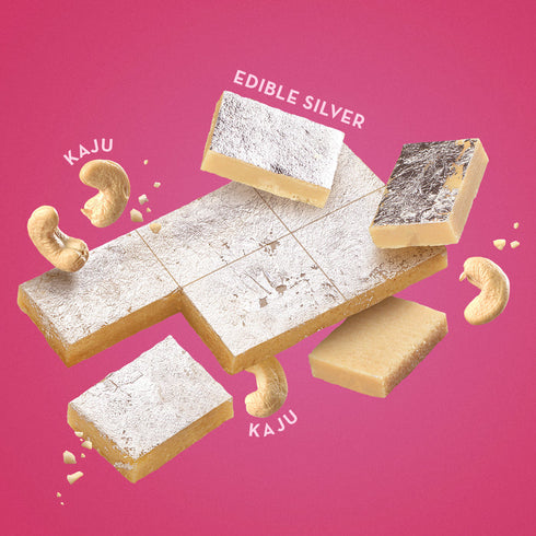 Go Desi Kaju Katli Bar | Pack of 2
