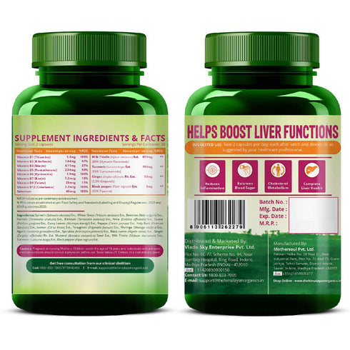 Himalayan Organics Plant Based Liver Support