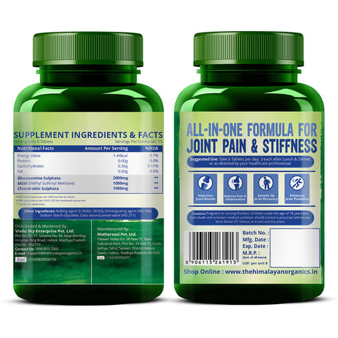 Himalayan Organics Glucosamine Chondroitin