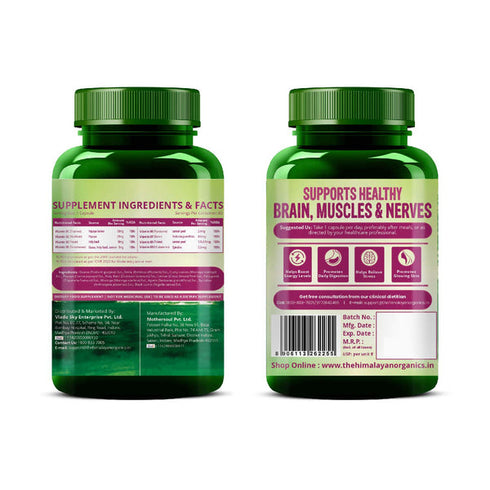 Himalayan Organics Plant Based B-Complex Capsules
