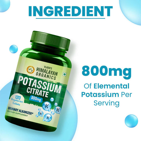 Himalayan Organics Potassium Citrate Tablets