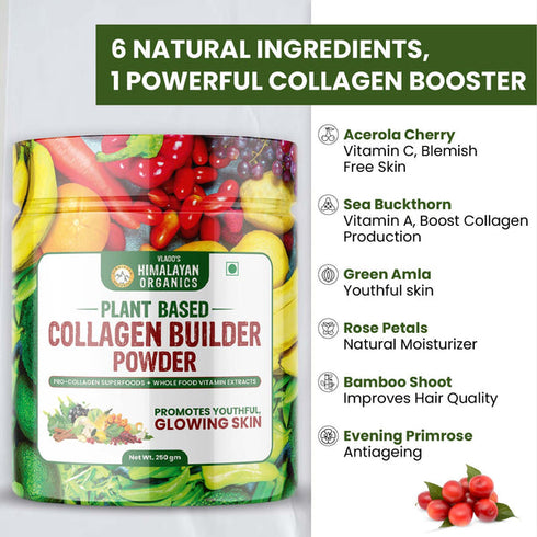 Himalayan Organics Plant Based Collagen Builder Powder