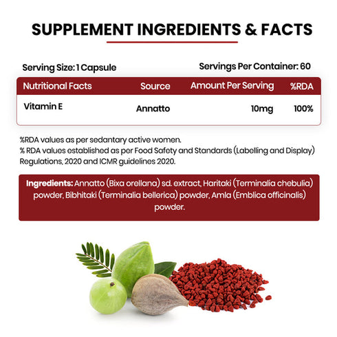 Himalayan Organics Plant-Based Vitamin E Capsules