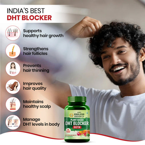 Himalayan Organics Plant Based DHT Blocker