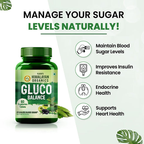 Himalayan Organics Gluco Balance Tablets