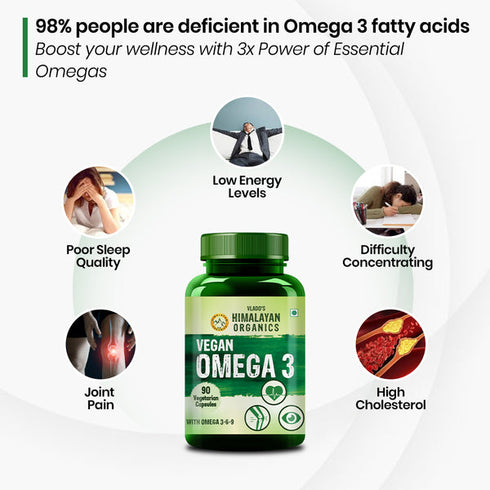 Himalayan Organics Vegan Omega 3
