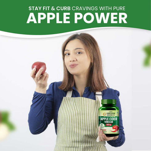 Himalayan Organics Apple Cider Vinegar 500 mg Capsules