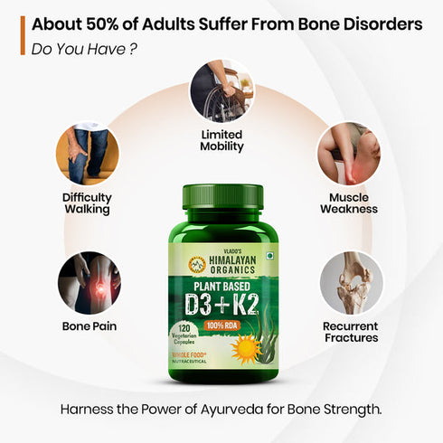 Himalayan Organics Plant Based D3 Tablets