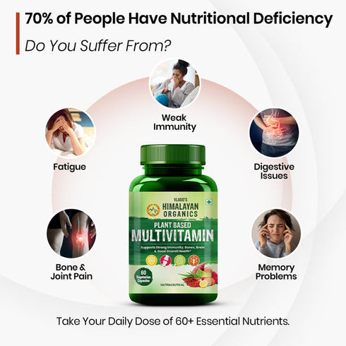 Himalayan Organics Plant Based Multivitamin Capsules