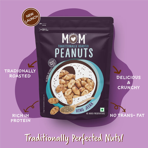 Mom's Roasted Hing Jeera Peanuts