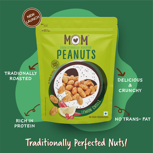 Mom's Roasted Lemon Chilli Peanuts