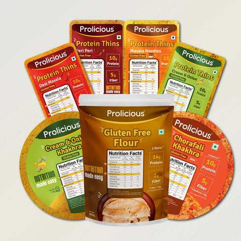 Prolicious Gluten Free Combo 10g Natural Protein