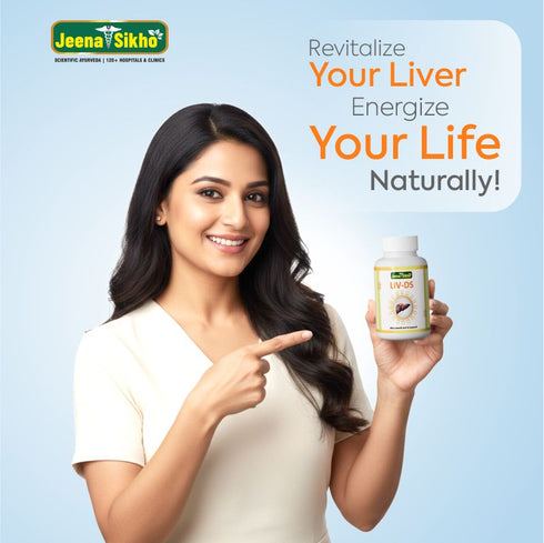 Jeena Sikho LIV DS Ayurvedic Liver Detox Support and Protection Care Capsules