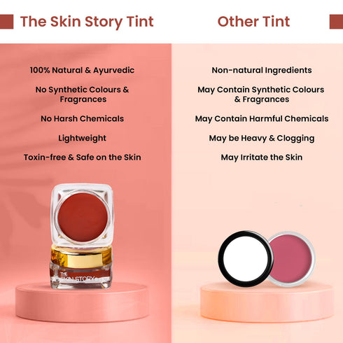 The Skin Story Lip & Cheek Tint Radiant Rust