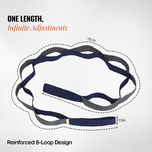Wiselife Loop Yoga Stretch Belt