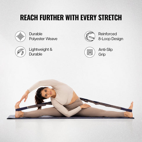 Wiselife Loop Yoga Stretch Belt
