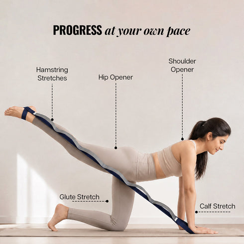 Wiselife Loop Yoga Stretch Belt