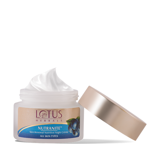 Lotus Herbals Nutritive Night Cream - Nutranite - All Skin Types