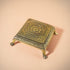 Samskara Home Lotus Engraved Brass Chowki