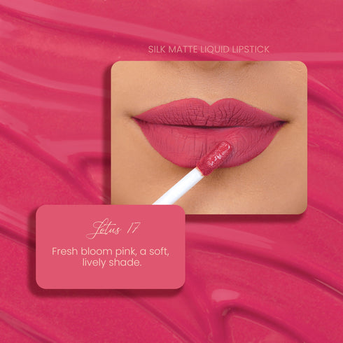 Parul Garg Beauty Lotus 17: Silk Matte Liquid Lipstick