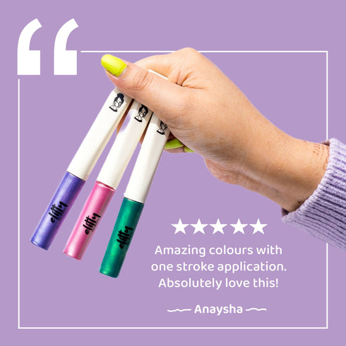 Elitty Eye Gotta Feeling | Pop Eyeliner Matte | Moon Child| White
