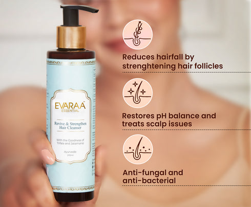 Evaraa Essential Revive & Strengthen Hair Cleanser