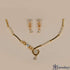 Luna Bloom Crescent Necklace Set