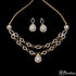 Lustrous Teardrop Elegance Necklace Set