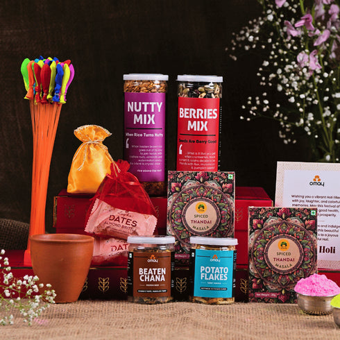 Omay Foods Luxe Delights Holi Gift Box
