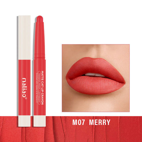 Maliao Matte Cat Lip Crayon