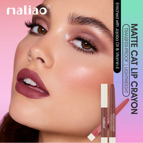 Maliao Matte Cat Lip Crayon