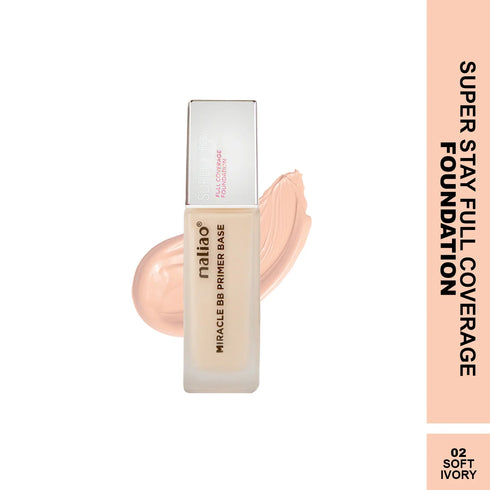 Maliao Super Stay Full Coverage Miracle BB Primer Base Foundation
