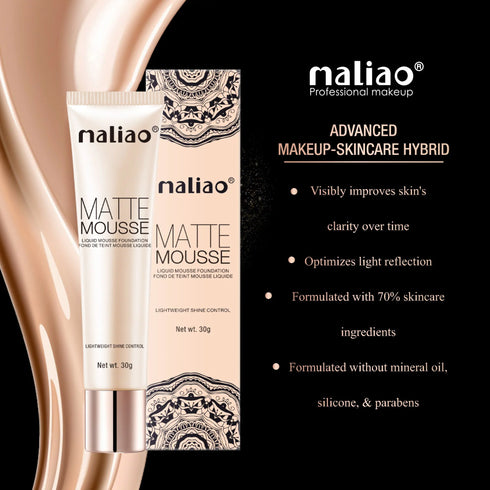 Maliao Matte Liquid Mousse Foundation