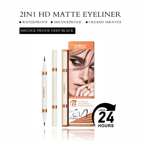 Maliao 2|in|1 HD Matte Eyeliner