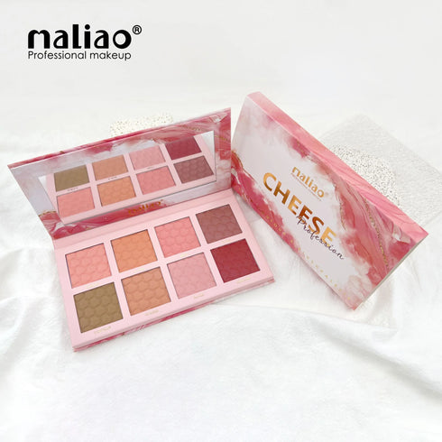 Maliao Cheese 8 Colors Contour & Blush Palette