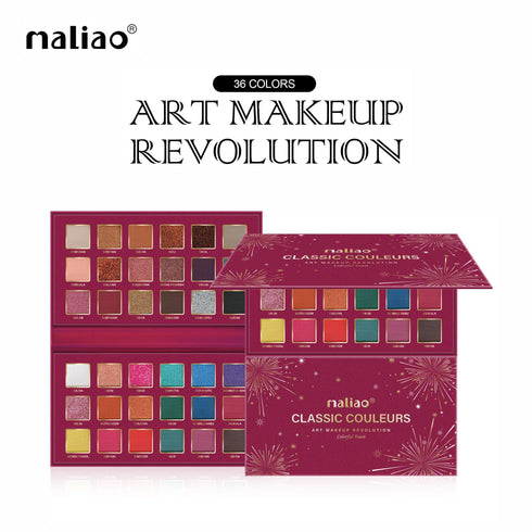 Maliao Classic Couleurs 36 Colors Art Makeup Revolution Palette