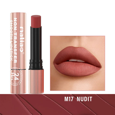 Maliao Long|Lasting Non|Transfer Smooth Lipstick