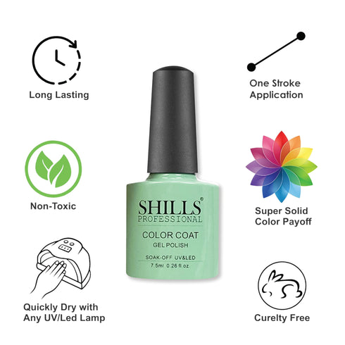 Shills Professional UV/LED Cool Gel Polish (M42-M82)
