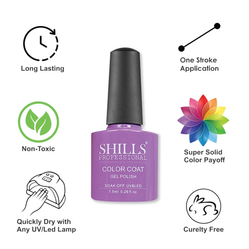 Shills Professional UV/LED Cool Gel Polish (M42-M82)