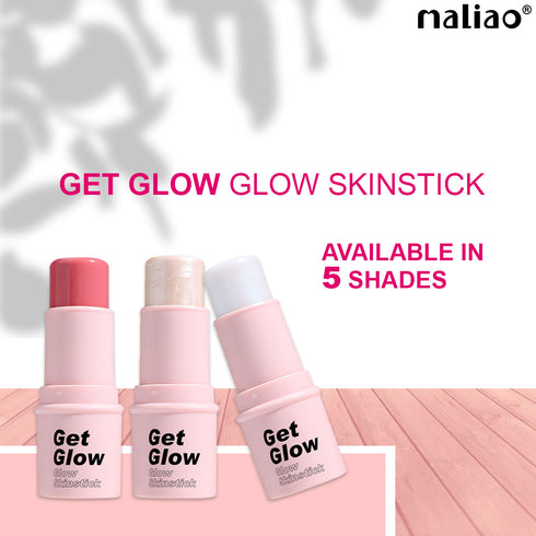 Maliao Get Glow Skinstick Radiant Glow Highlighter for Luminous Skin