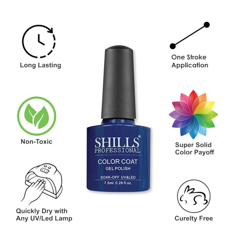 Shills Professional UV/LED Cool Gel Polish (M42-M82)