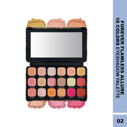 Maliao 18|Color Eyeshadow Palette Blendable Matte & Shimmer Shades for All Skin Tones