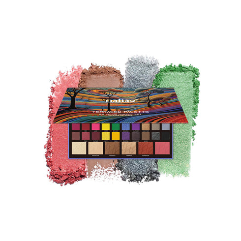 Maliao Terraced Makeup Palette | 56 Color Makeup Set Palette de Fards
