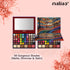Maliao Terraced Makeup Palette | 56 Color Makeup Set Palette de Fards