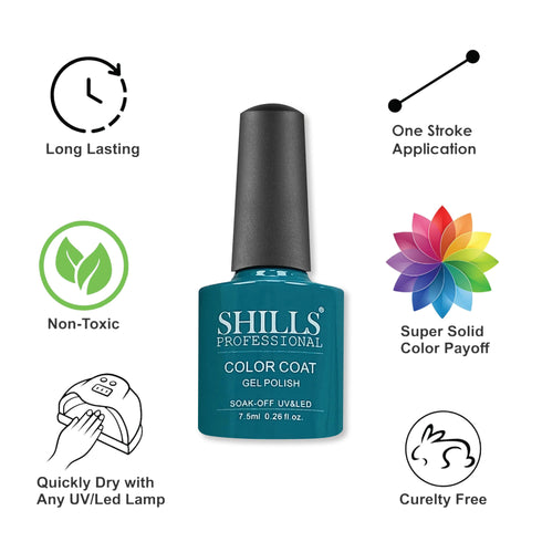 Shills Professional UV/LED Cool Gel Polish (M42-M82)